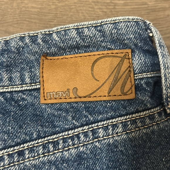 Mavi Laura High Rise Baggy Pleated Boyfriend Women Size 27 - Picture 3 of 12